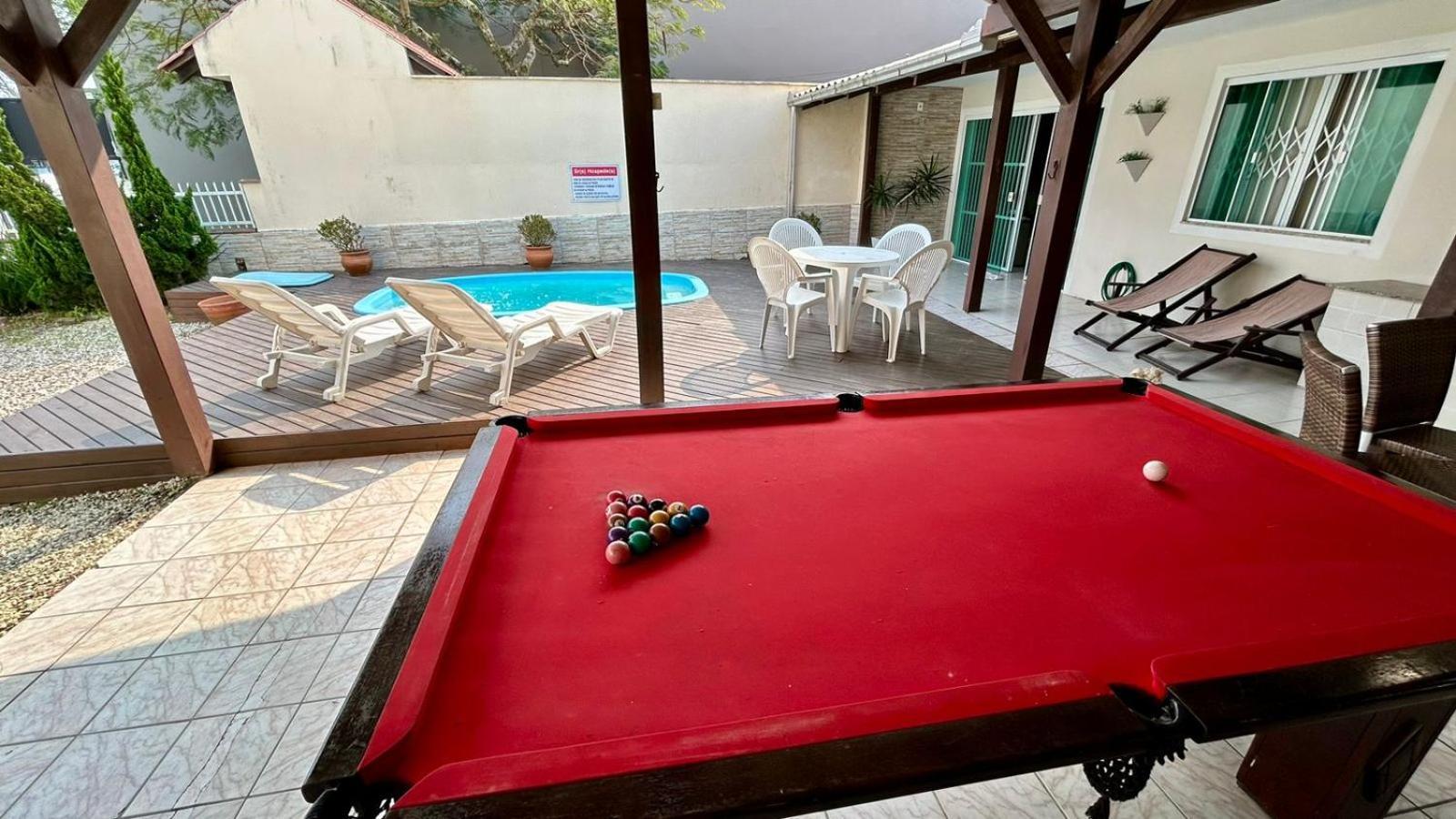 Casa de Praia Top: Beachfront Retreat near Beto Carrero with Pool Penha  Exterior photo
